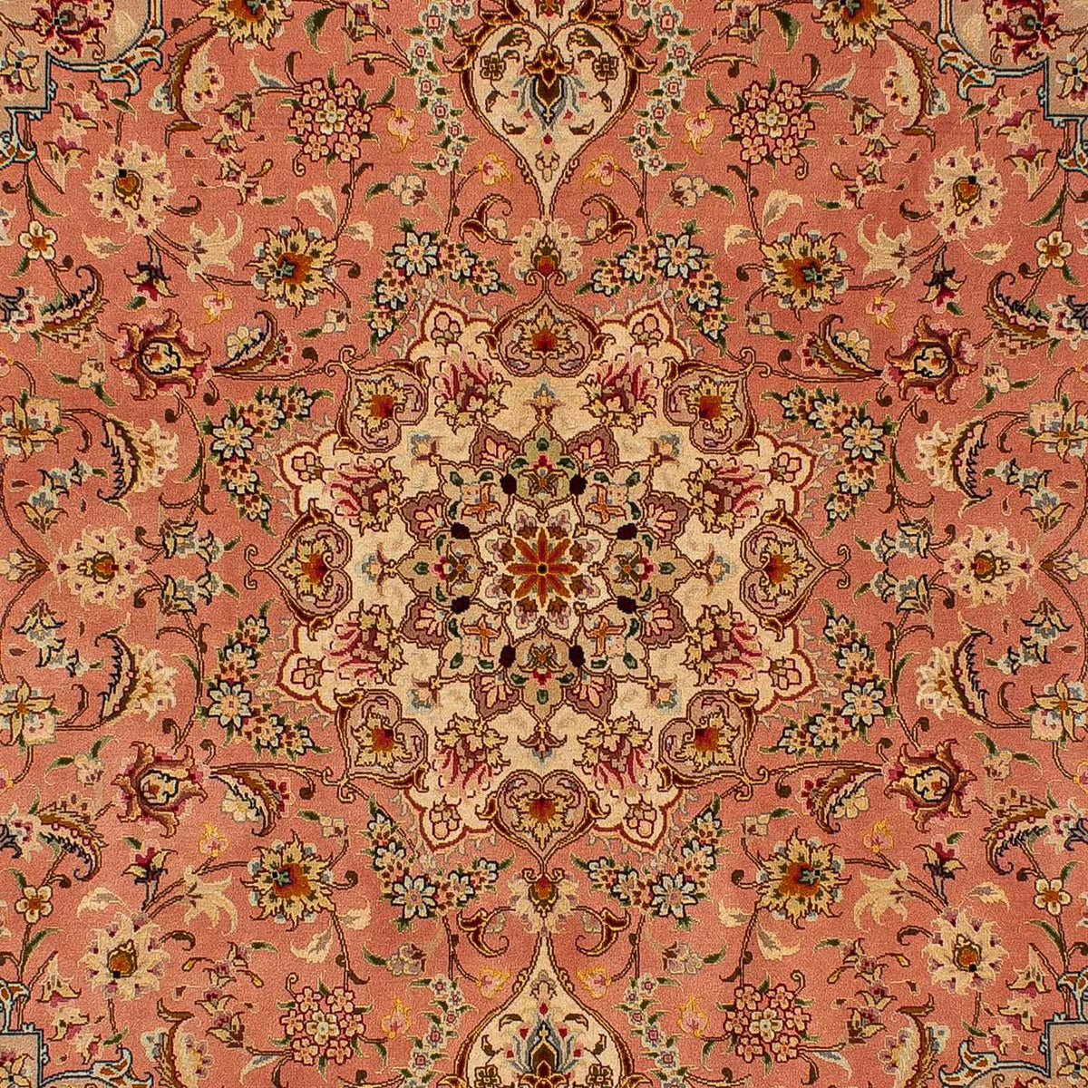 Perzisch tapijt - Tabriz - Royal - 211 x 148 cm - roest