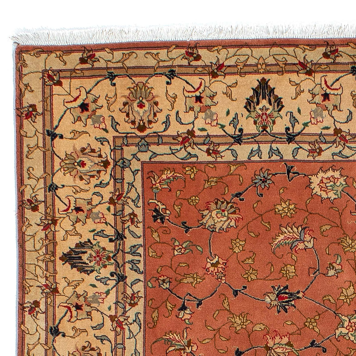 Tabriz - 50 Raj Tapijt 193x156cm - Perzisch tapijt