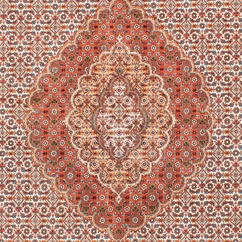 Perzisch tapijt - Tabriz - 198 x 149 cm - lichtbruin