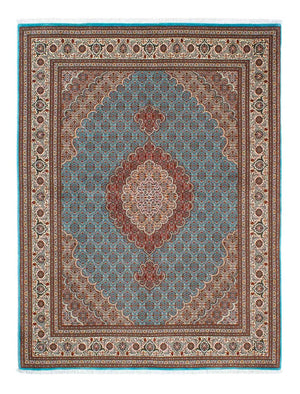 Perzisch tapijt - Tabriz - 202 x 150 cm - turkoois
