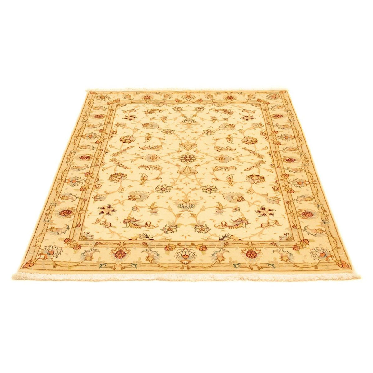 Perzisch tapijt - Tabriz - Royal - 149 x 100 cm - beige