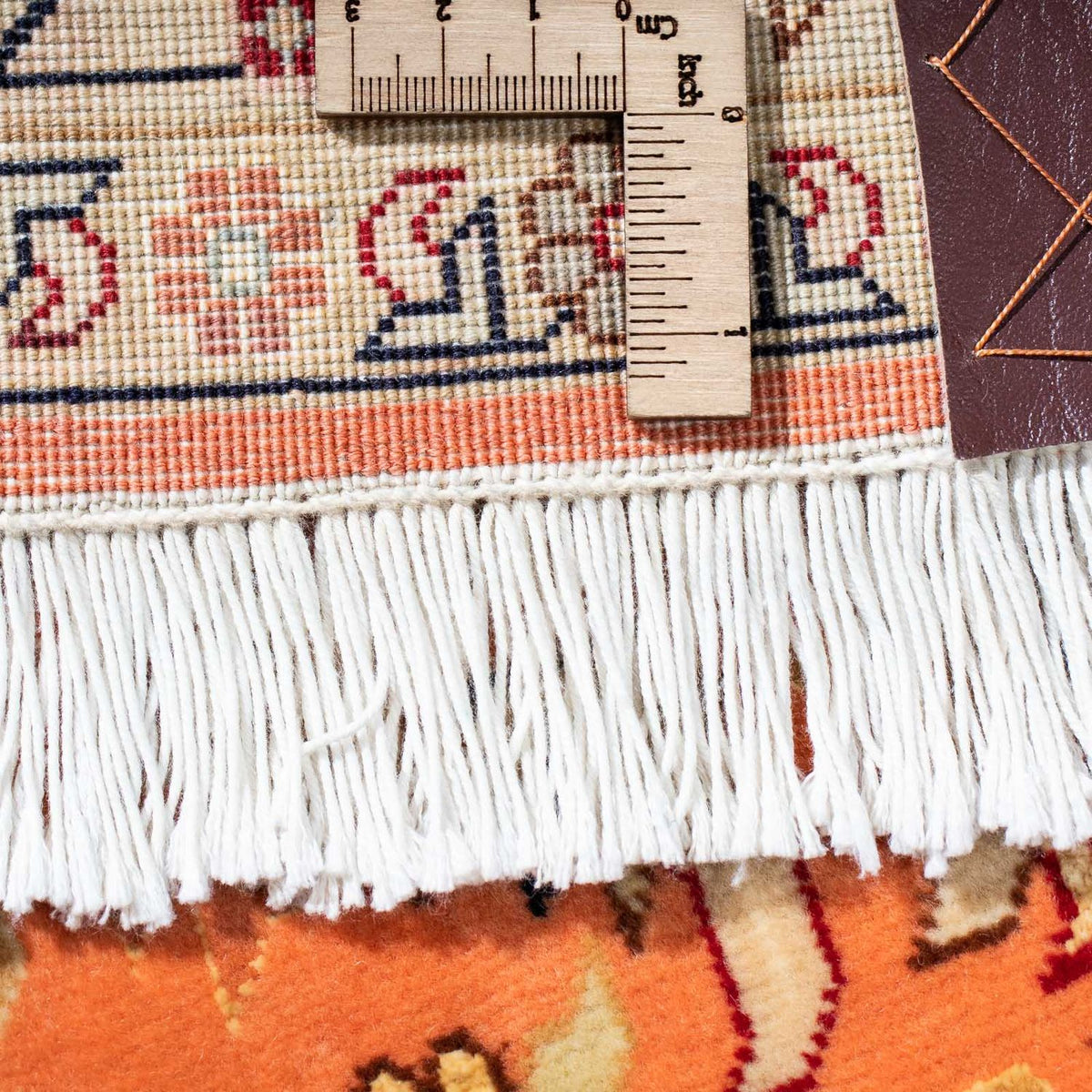 Loper Perzisch tapijt - Tabriz - Royal - 216 x 80 cm - roest