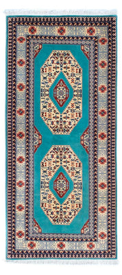 Loper Perzisch tapijt - Tabriz - Royal - 175 x 76 cm - blauw