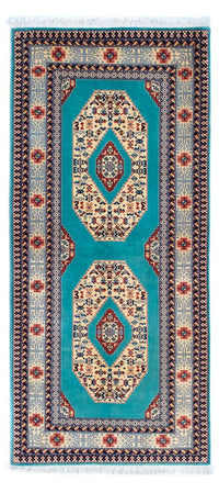 Loper Perzisch tapijt - Tabriz - Royal - 175 x 76 cm - blauw