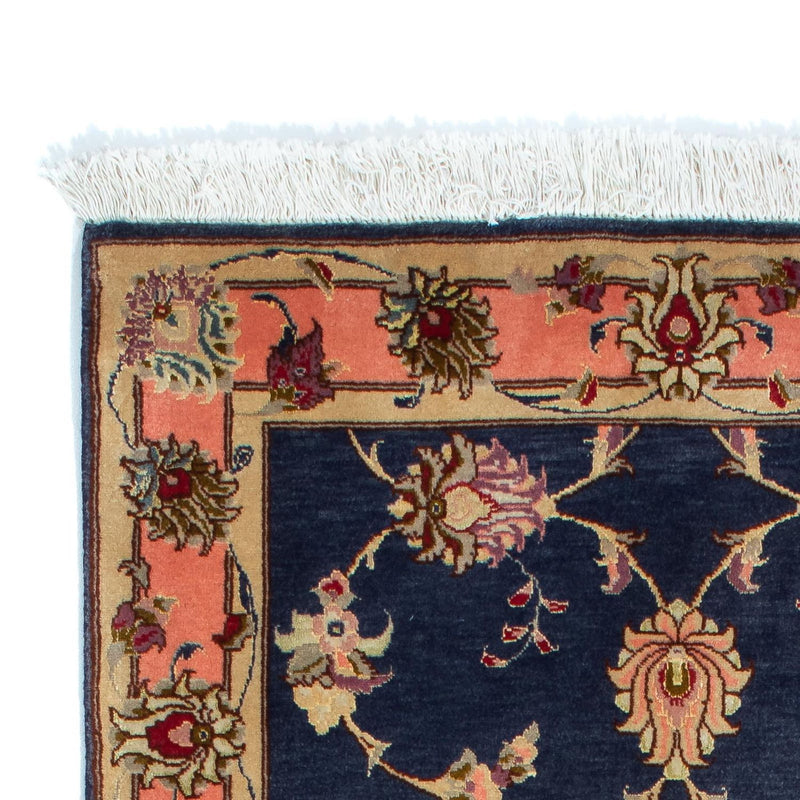 Loper Perzisch tapijt - Tabriz - Royal - 198 x 75 cm - donkerblauw