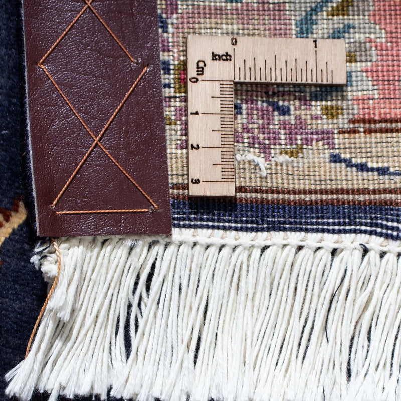 Loper Perzisch tapijt - Tabriz - Royal - 198 x 75 cm - donkerblauw