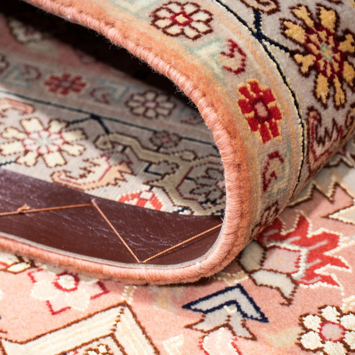 Loper Perzisch tapijt - Tabriz - Royal - 206 x 82 cm - veelkleurig