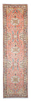 Loper Perzisch tapijt - Tabriz - Royal - 389 x 93 cm - licht rood