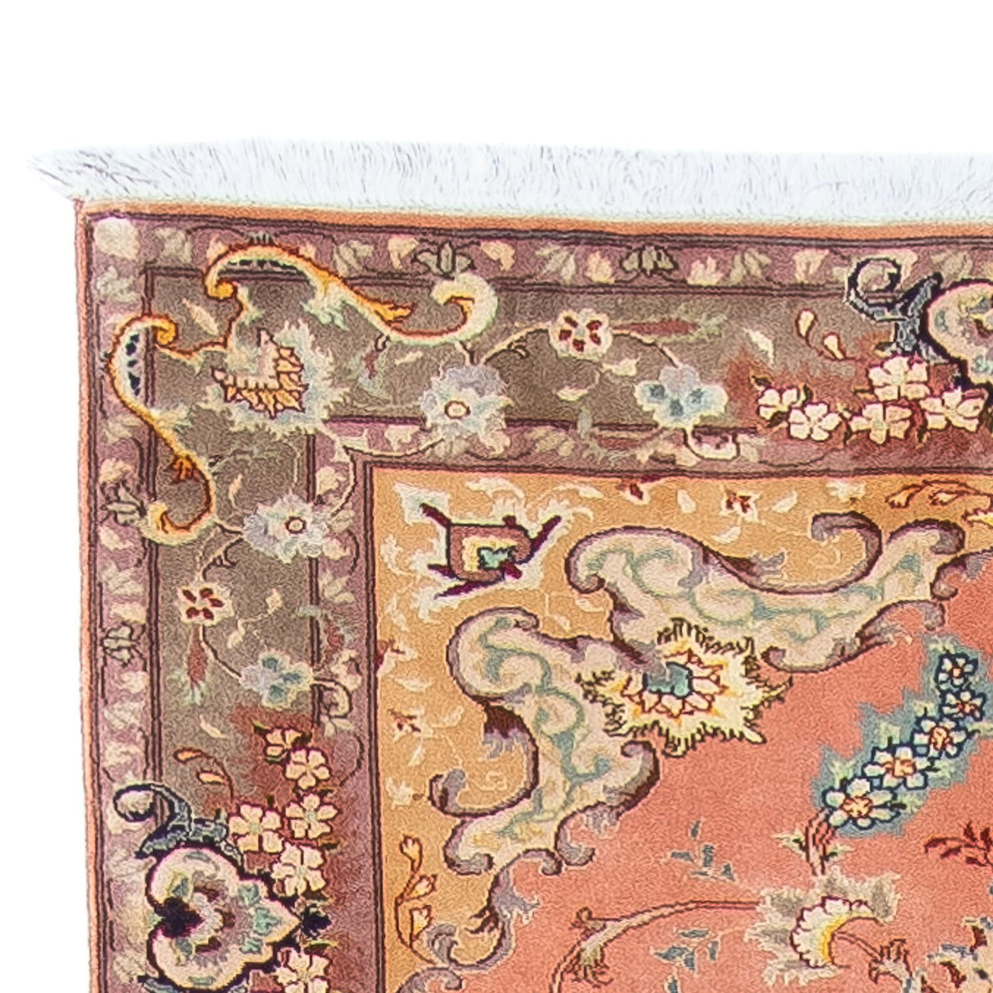 Tabriz - 50 Raj Tapijt 389x93cm - Perzisch tapijt