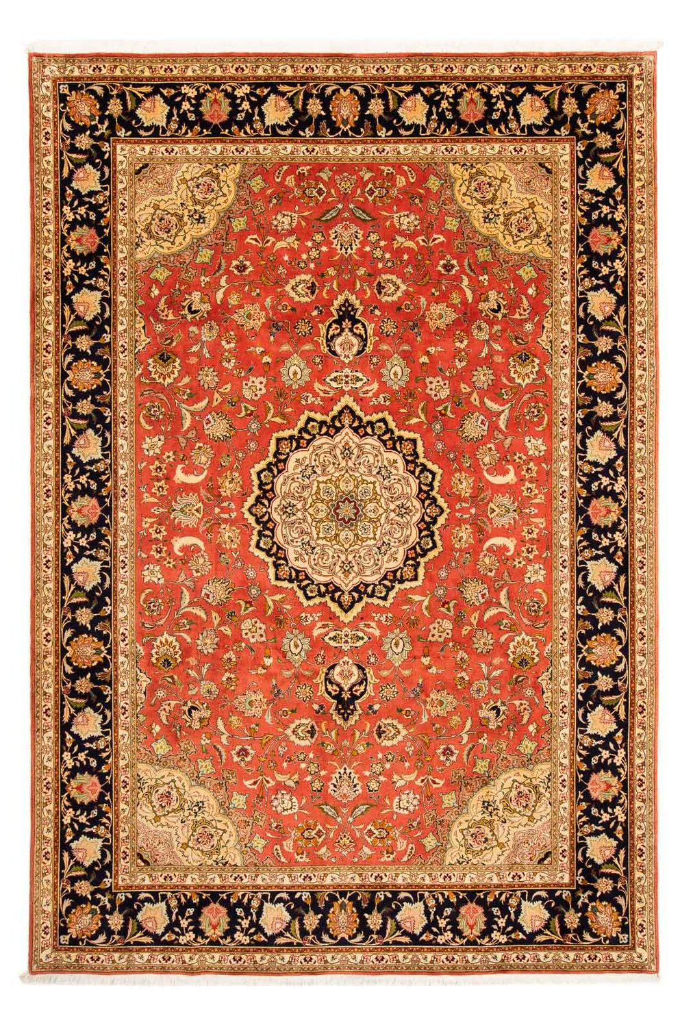 Perzisch tapijt - Tabriz - Royal - 295 x 203 cm - roest