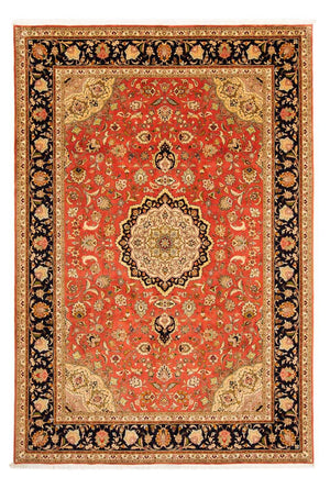 Perzisch tapijt - Tabriz - Royal - 295 x 203 cm - roest