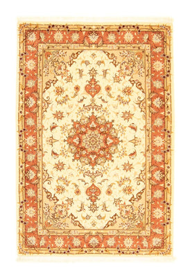 Perzisch tapijt - Tabriz - Royal - 154 x 103 cm - beige