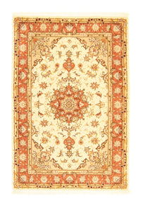 Perzisch tapijt - Tabriz - Royal - 154 x 103 cm - beige