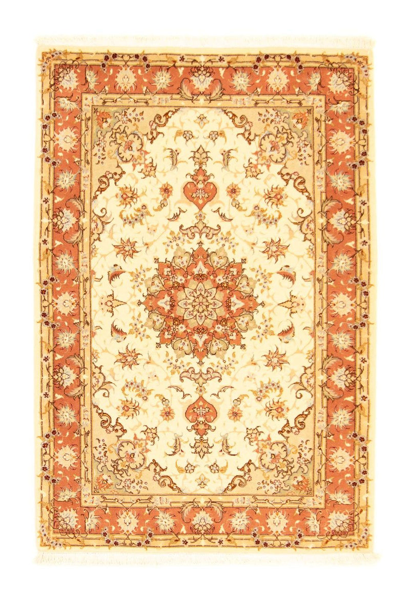 Perzisch tapijt - Tabriz - Royal - 154 x 103 cm - beige