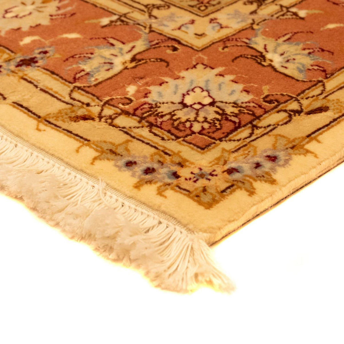 Perzisch tapijt - Tabriz - Royal - 154 x 103 cm - beige