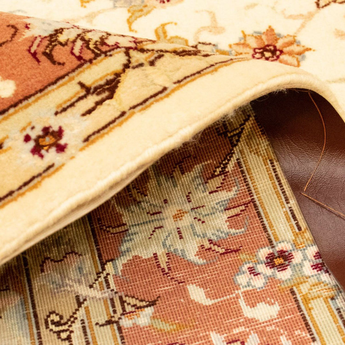 Perzisch tapijt - Tabriz - Royal - 154 x 103 cm - beige