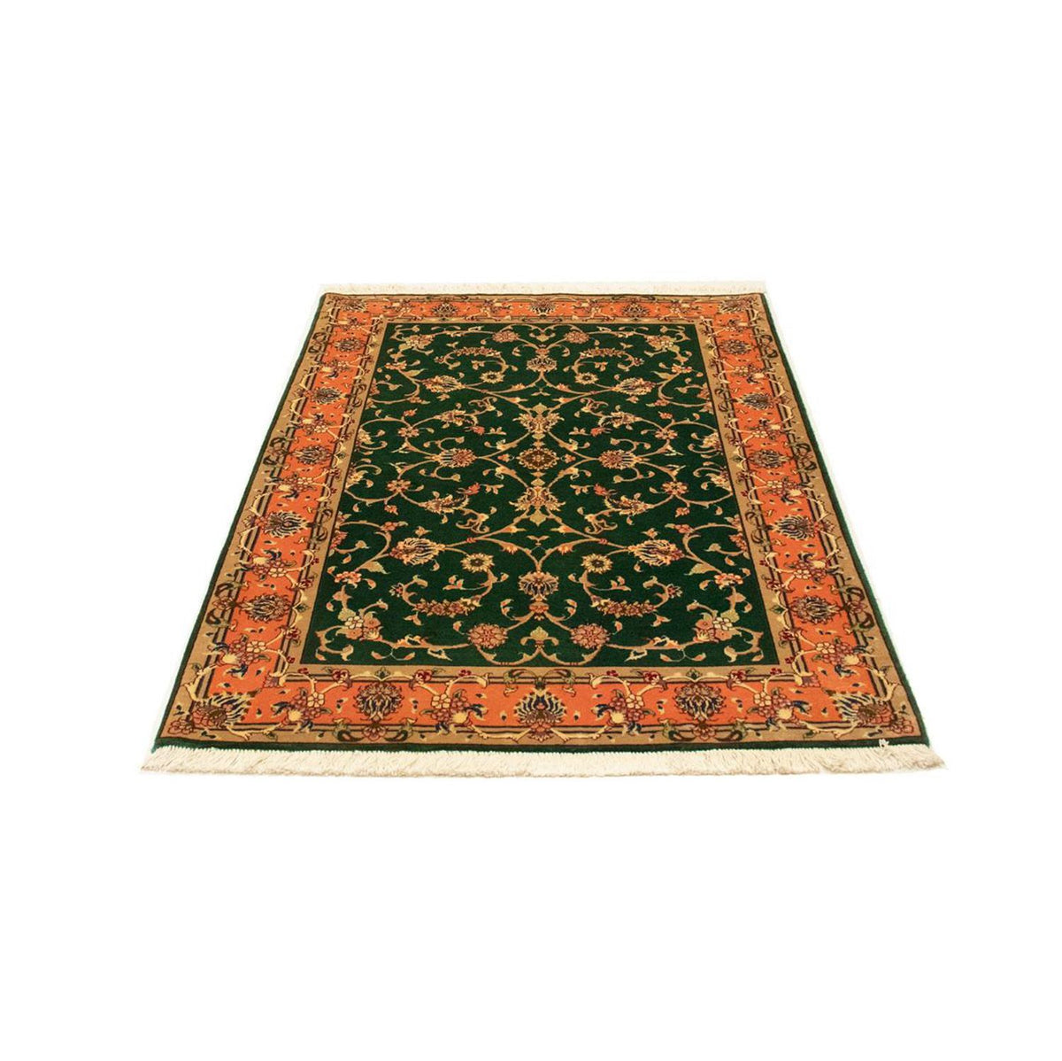 Perzisch tapijt - Tabriz - Royal - 148 x 100 cm - groen