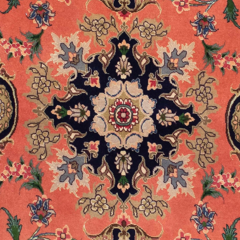 Loper Perzisch tapijt - Tabriz - Royal - 217 x 79 cm - roest