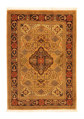 Perzisch tapijt - Tabriz - Royal - 142 x 98 cm - goud