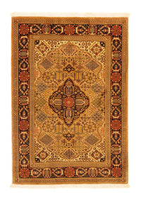Perzisch tapijt - Tabriz - Royal - 142 x 98 cm - goud