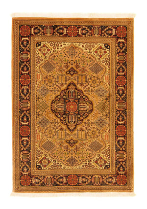 Perzisch tapijt - Tabriz - Royal - 142 x 98 cm - goud