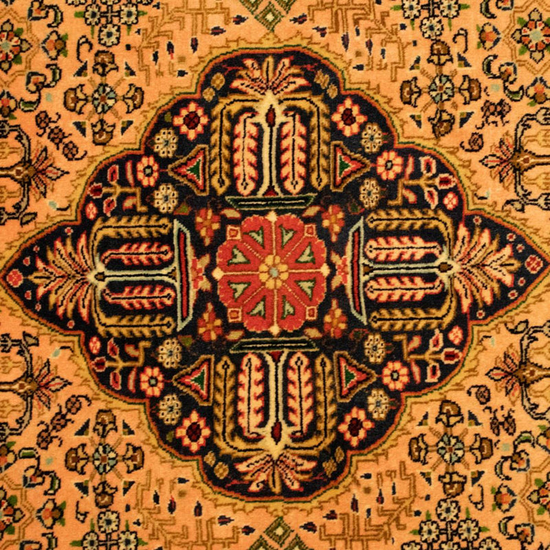 Perzisch tapijt - Tabriz - Royal - 142 x 98 cm - goud