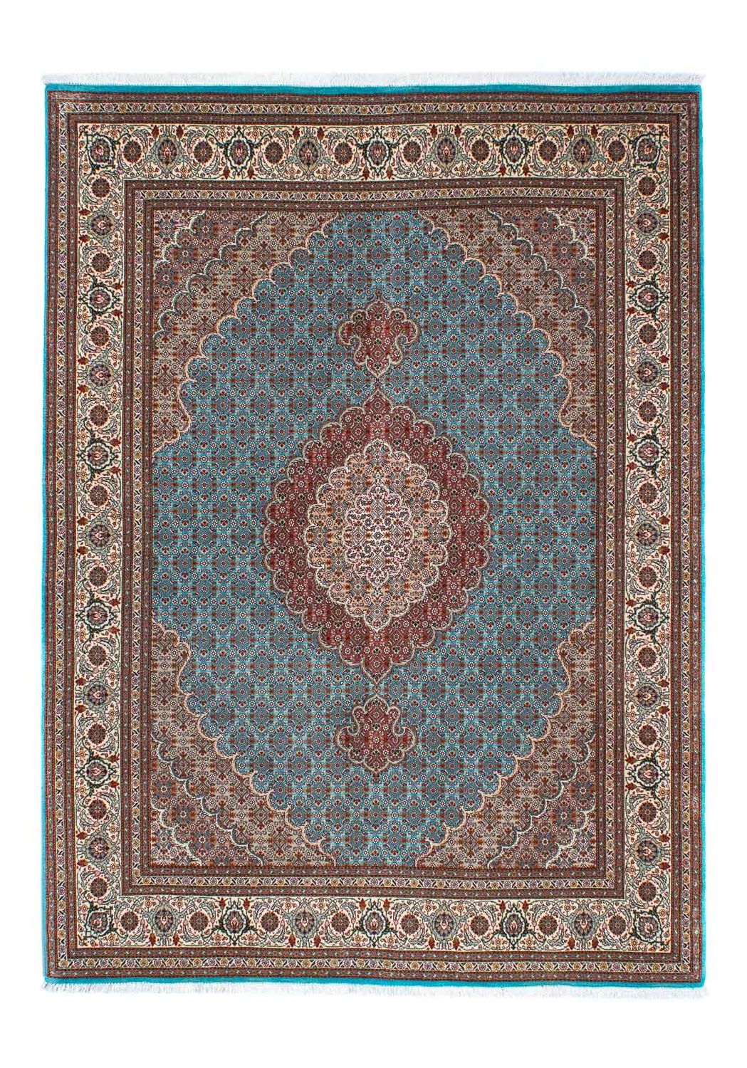 Perzisch tapijt - Tabriz - 204 x 151 cm - blauw