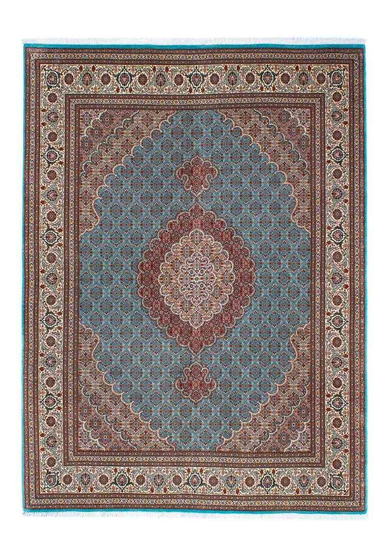 Perzisch tapijt - Tabriz - 204 x 151 cm - blauw