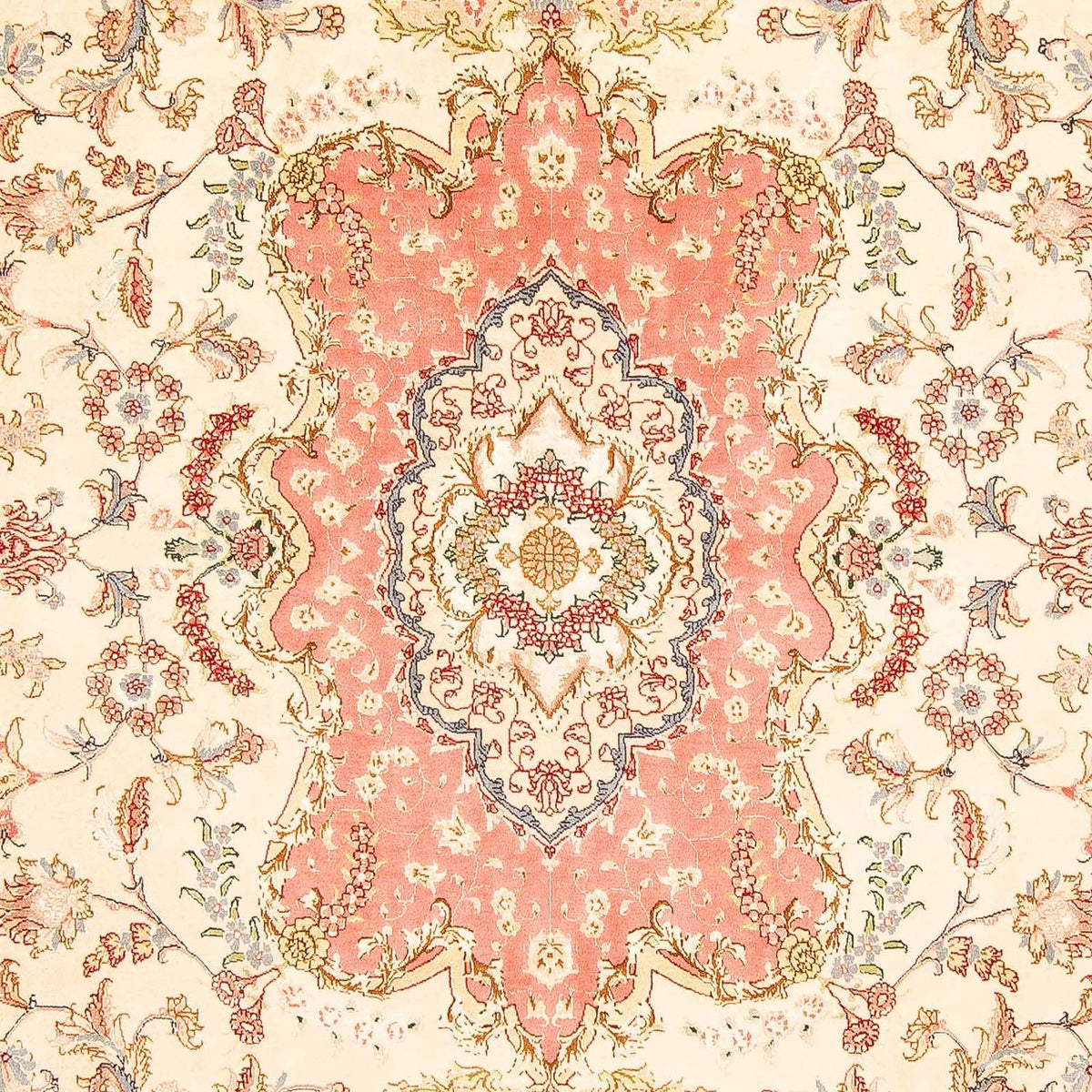 Perzisch tapijt - Tabriz - Royal - 304 x 200 cm - beige