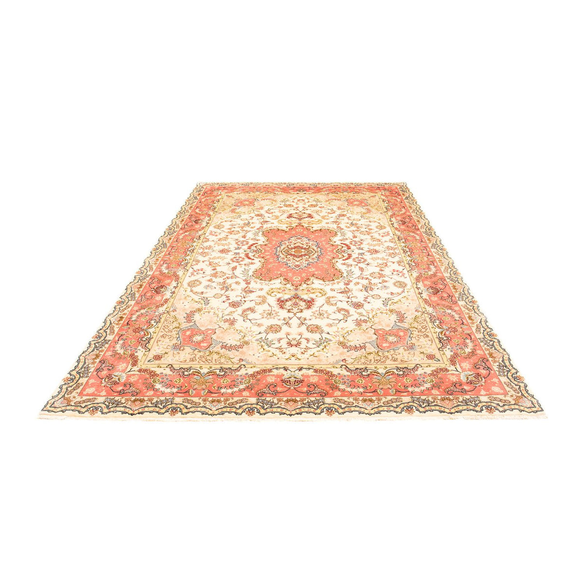 Perzisch tapijt - Tabriz - Royal - 304 x 200 cm - beige