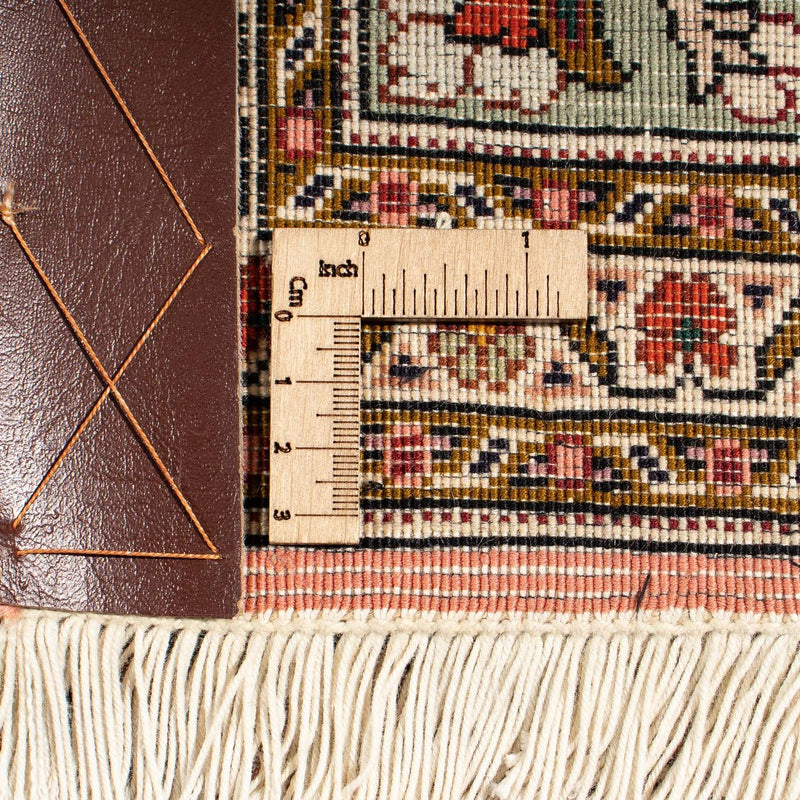 Perzisch tapijt - Tabriz vierkant  - 206 x 206 cm - bruin