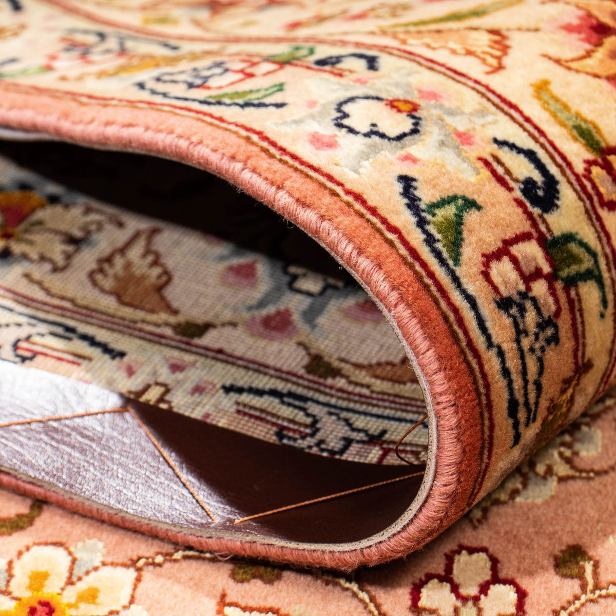 Perzisch tapijt - Tabriz - Royal - 212 x 148 cm - roest