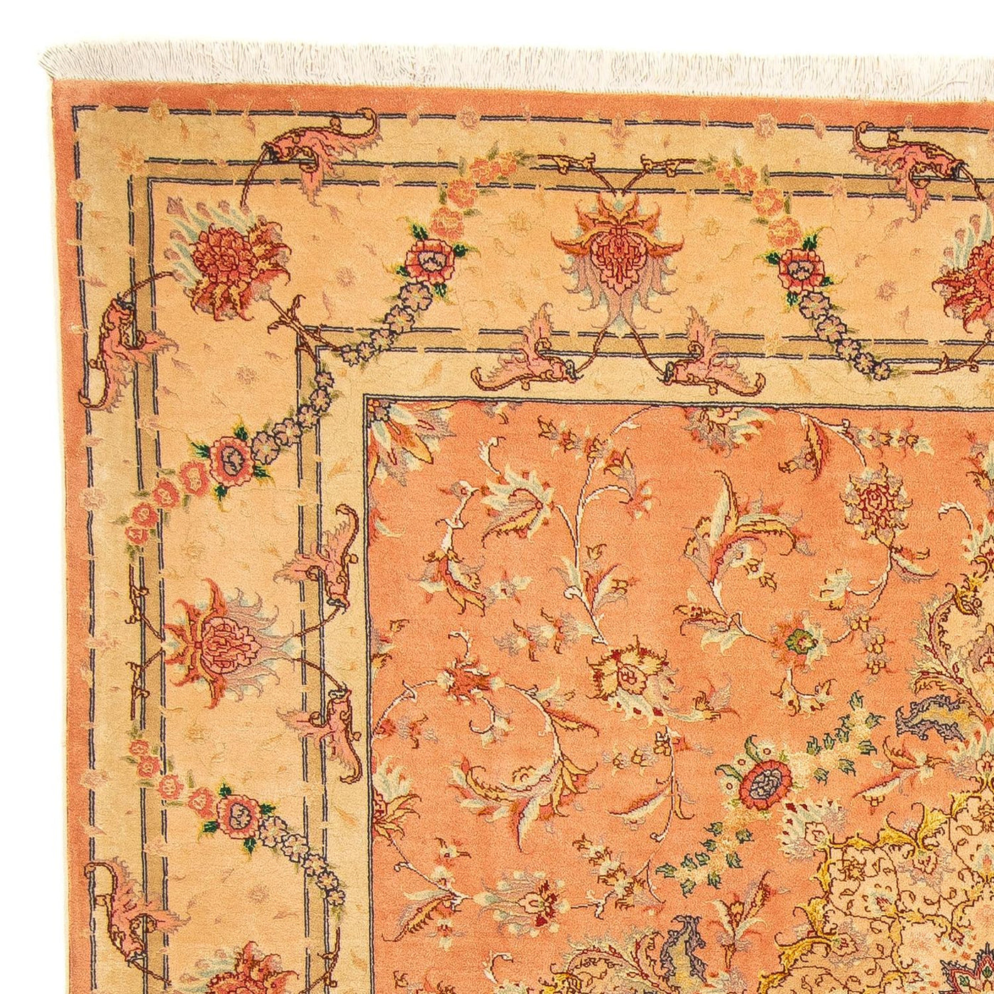 Tabriz - 50 Raj Tapijt 204x192cm - Perzisch tapijt