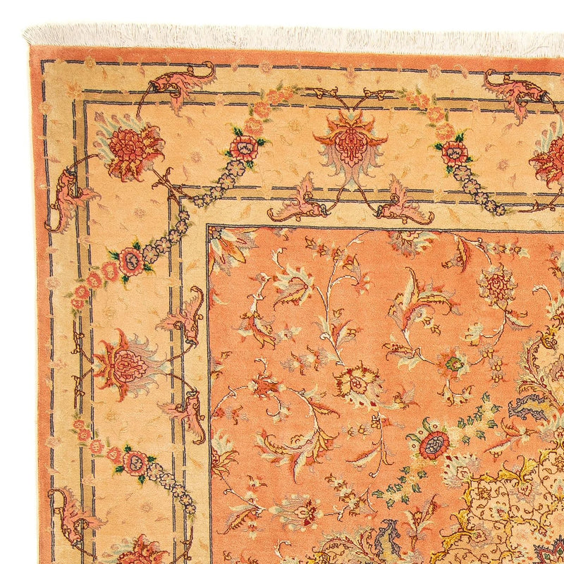 Perzisch tapijt - Tabriz - Royal vierkant  - 204 x 192 cm - licht rood