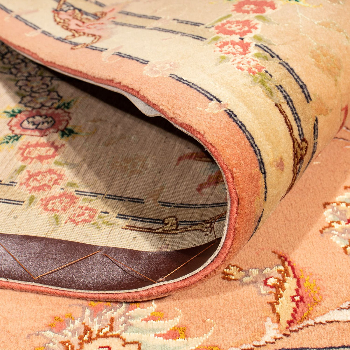 Perzisch tapijt - Tabriz - Royal vierkant  - 204 x 192 cm - licht rood