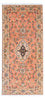 Loper Perzisch tapijt - Tabriz - Royal - 165 x 74 cm - licht rood