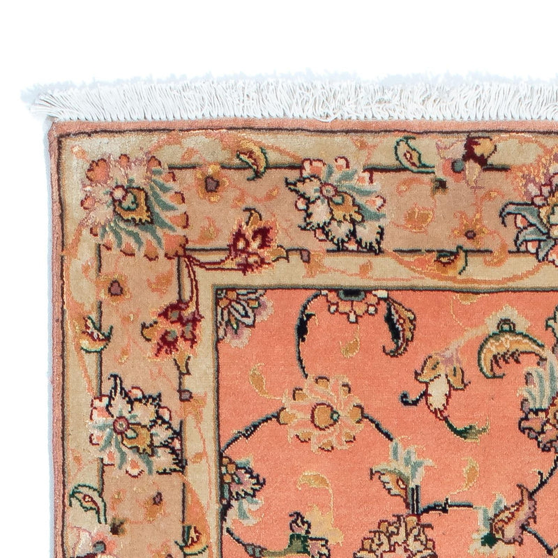 Loper Perzisch tapijt - Tabriz - Royal - 165 x 74 cm - licht rood