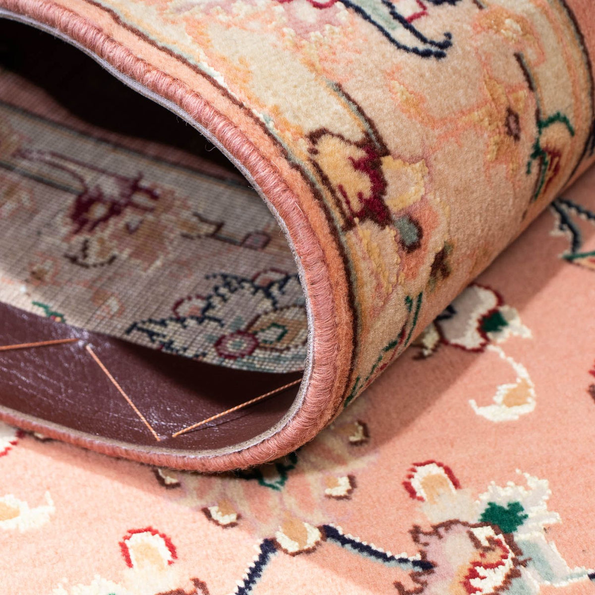 Loper Perzisch tapijt - Tabriz - Royal - 165 x 74 cm - licht rood