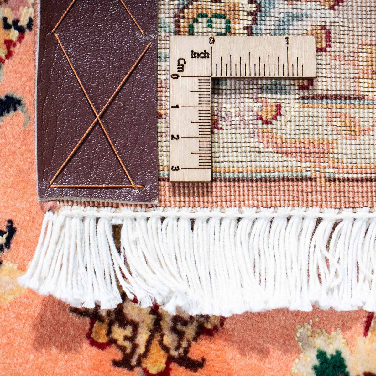 Loper Perzisch tapijt - Tabriz - Royal - 165 x 74 cm - licht rood