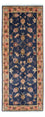 Loper Perzisch tapijt - Tabriz - Royal - 198 x 76 cm - donkerblauw
