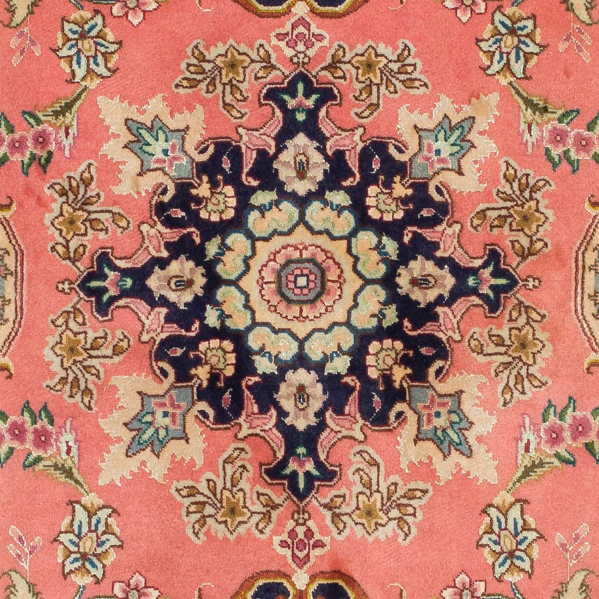 Loper Perzisch tapijt - Tabriz - Royal - 198 x 80 cm - licht rood
