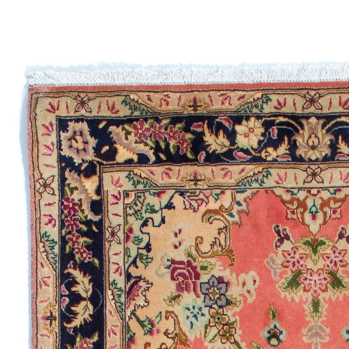 Loper Perzisch tapijt - Tabriz - Royal - 198 x 80 cm - licht rood