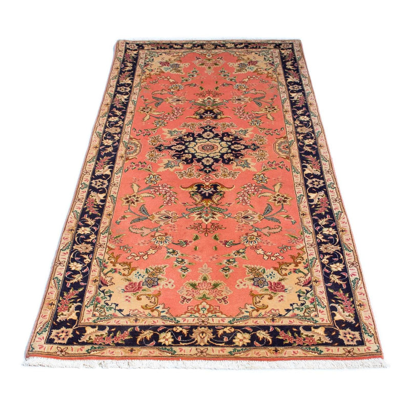 Loper Perzisch tapijt - Tabriz - Royal - 198 x 80 cm - licht rood