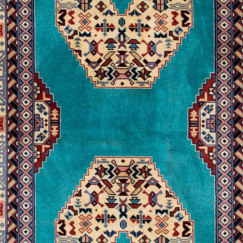 Loper Perzisch tapijt - Tabriz - Royal - 190 x 75 cm - blauw
