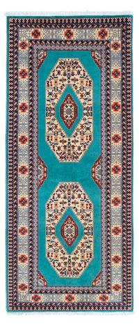 Loper Perzisch tapijt - Tabriz - Royal - 180 x 76 cm - blauw