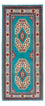 Loper Perzisch tapijt - Tabriz - Royal - 180 x 76 cm - blauw
