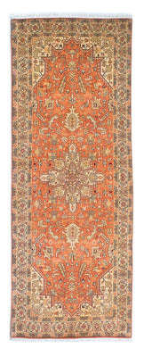 Loper Perzisch tapijt - Tabriz - Royal - 215 x 82 cm - roest