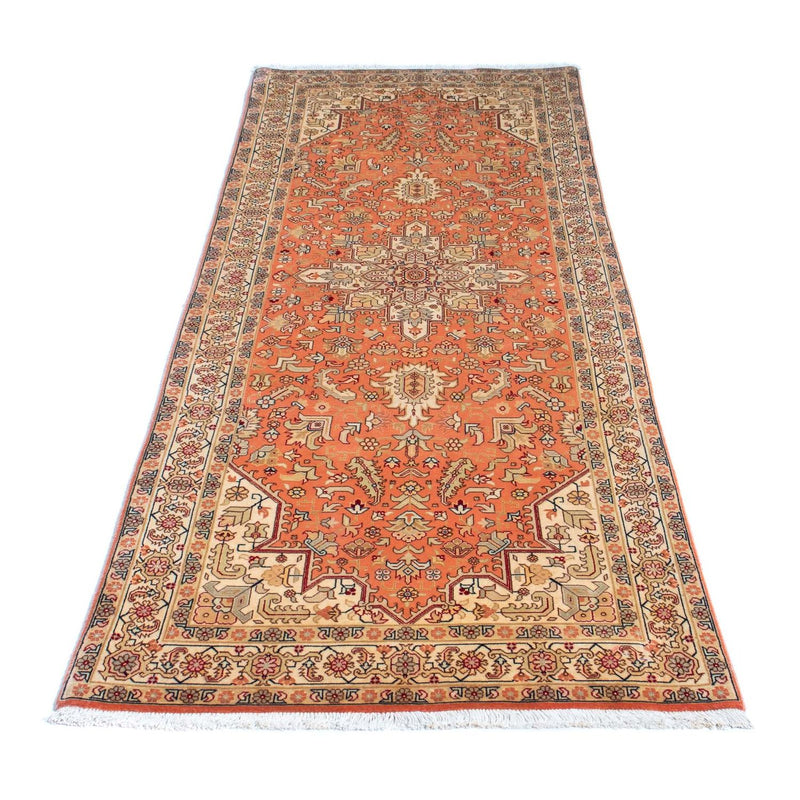 Loper Perzisch tapijt - Tabriz - Royal - 215 x 82 cm - roest