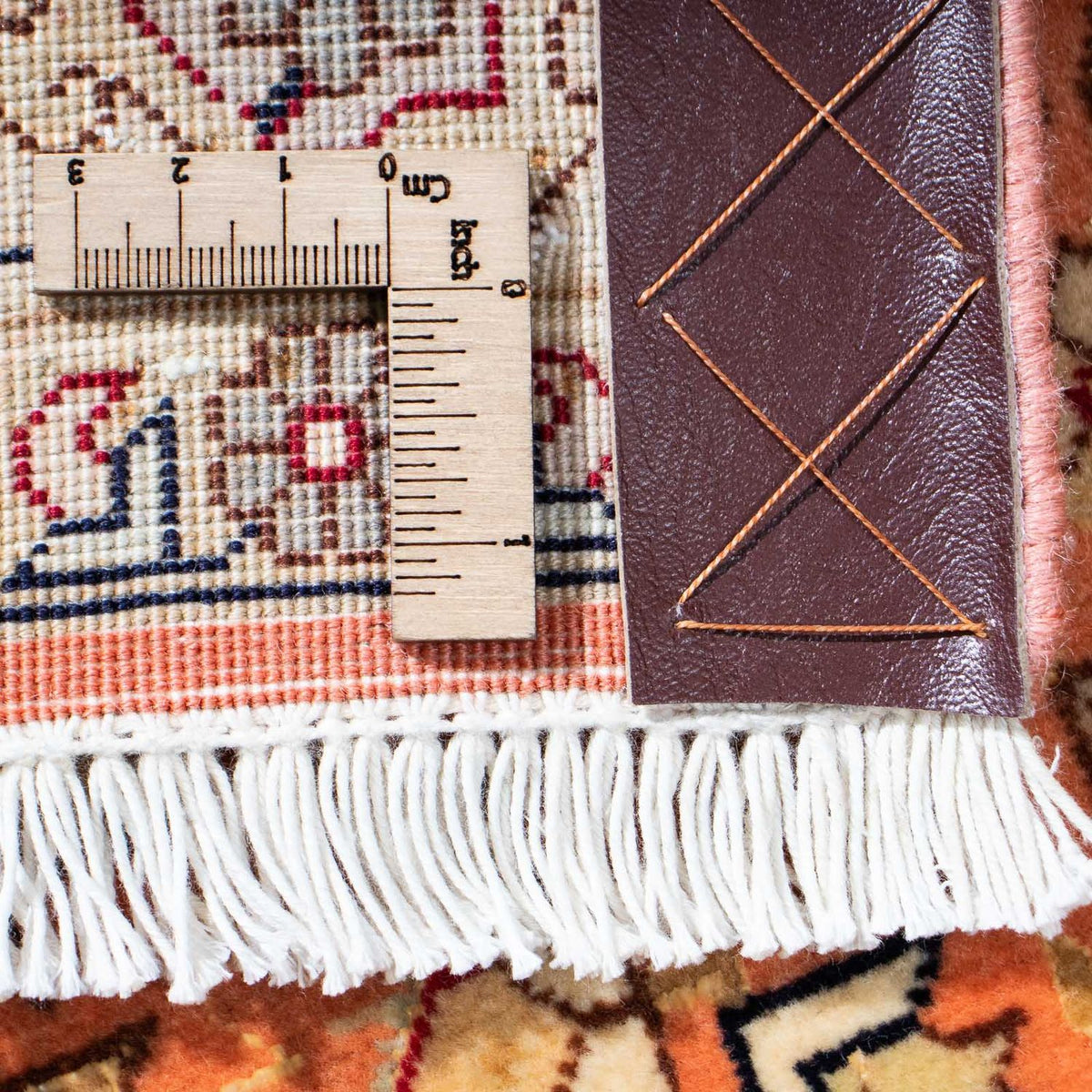 Loper Perzisch tapijt - Tabriz - Royal - 215 x 82 cm - roest