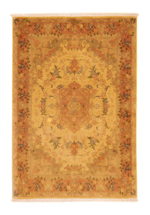 Perzisch tapijt - Tabriz - Royal - 147 x 99 cm - beige